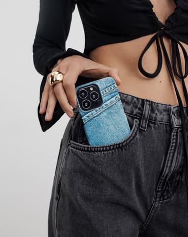 Printed Case iPhone 13P Denim Bliss