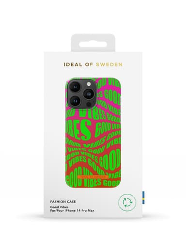 Printed Case iPhone 14PM Good Vibes