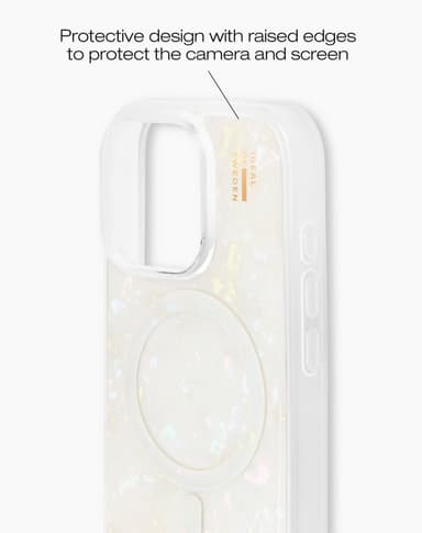 Pearlised Case MagSafe iPhone 16PR White