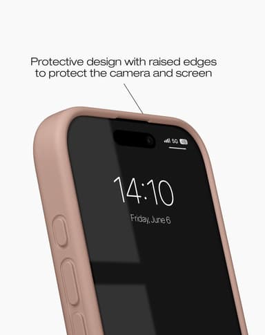 Silicone Case MagSafe iPhone 16PM Blush Pink