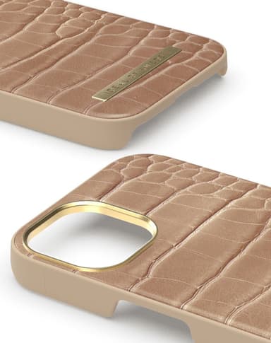 Atelier Case iPhone 15PL Camel Croco