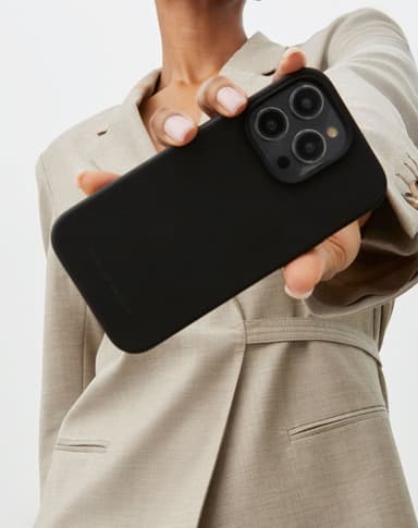 Silicone Case iPhone 16PM Black