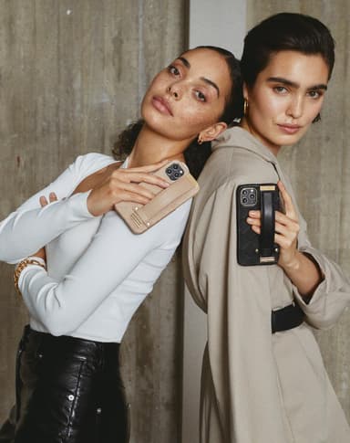 Statement Case iPhone 11P/XS/X Braid Smth Noir