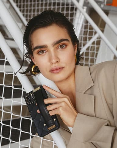 Statement Case iPhone 11P/XS/X Braid Smth Noir