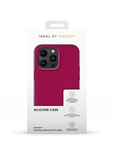 Silicone Case iPhone 14PM Magenta