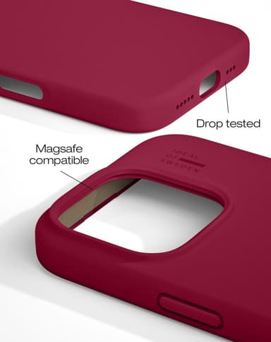 Silicone Case MagSafe iPhone 16PR Cranberry