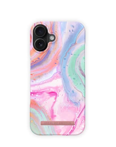Printed Case iPhone 16PL Pastel Marble