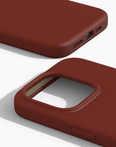 Silicone Case iPhone 15PR Dark Amber