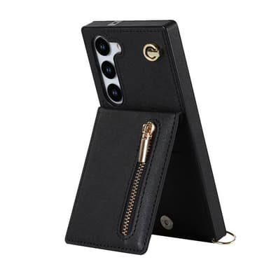 Zipper necklace case Samsung Galaxy S25 Plus - Svart