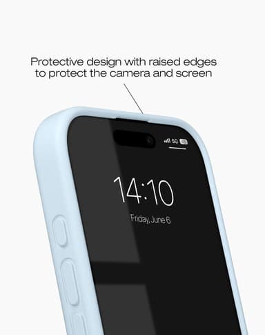 Silicone Case iPhone 16PR Light Blue