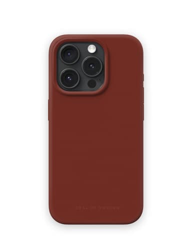 Silicone Case iPhone 15PR Dark Amber
