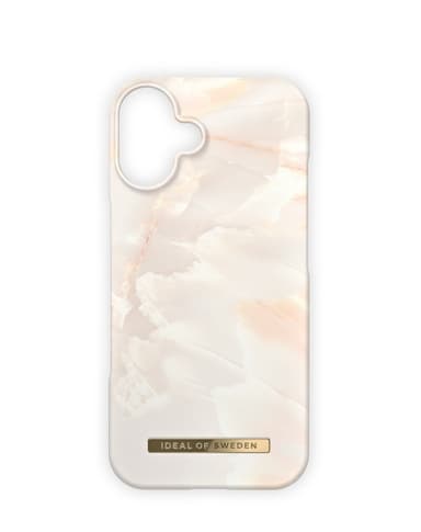 Printed Case MagSafe iPhone 16PL Rose Pearl Marble