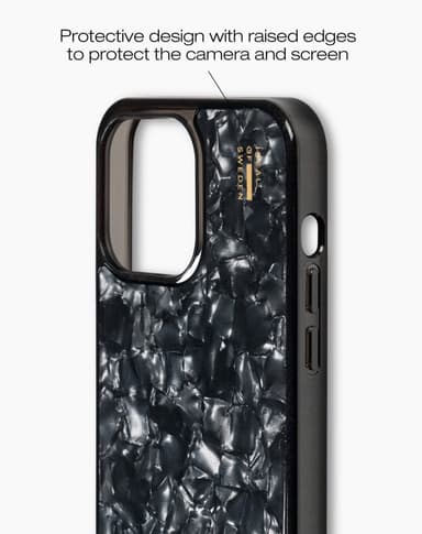Pearlised Case iPhone 15PM Black