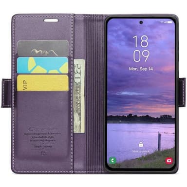 CaseMe mobilfodral 023 Samsung Galaxy S25 Plus - Lila