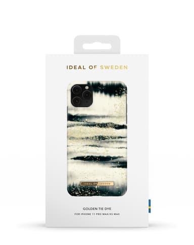 Printed Case iPhone 11PM/XSM Golden Tie Dye