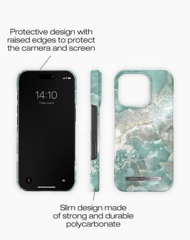Printed Case MagSafe iPhone 16PR Azura Marble