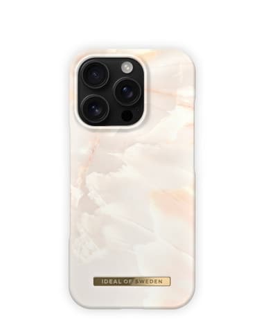 Printed Case MagSafe iPhone 16PL Rose Pearl Marble