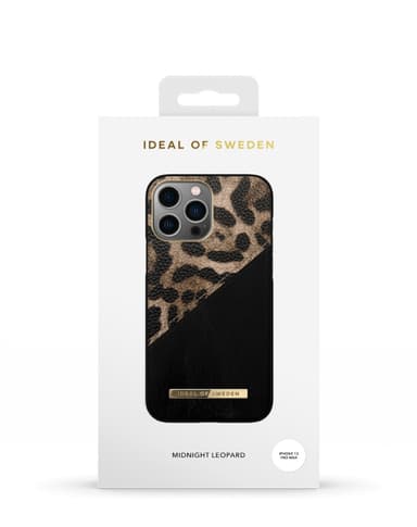 Atelier Case iPhone 12PM/13PM Midnight Leoprd
