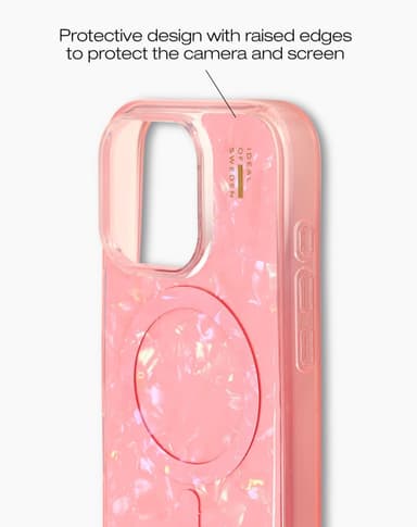 Pearlised Case MagSafe iPhone 16PR Pink