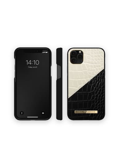 Atelier Case iPhone 11P/XS/X Cream Black Croco