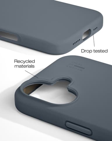 Silicone Case iPhone 16PL Midnight Blue