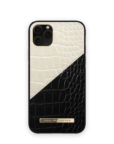 Atelier Case iPhone 11P/XS/X Cream Black Croco