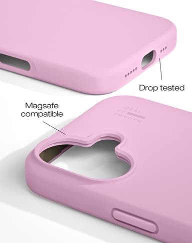 Silicone Case MagSafe iPhone 16PL Bubblegum Pink