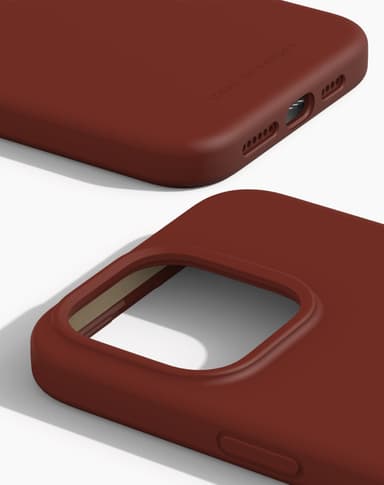 Silicone Case iPhone 15PM Dark Amber