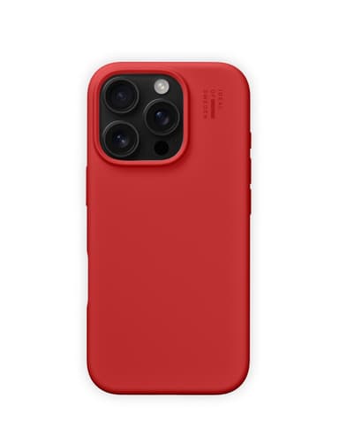 Silicone Case iPhone 16PR Red