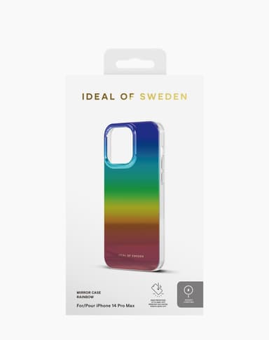Mirror Case MagSafe iPhone 14PM Rainbow