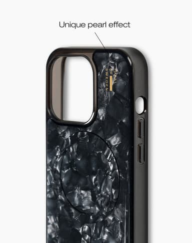 Pearlised Case MagSafe iPhone 15PR Black