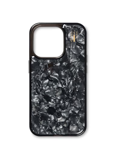 Pearlised Case MagSafe iPhone 15PR Black