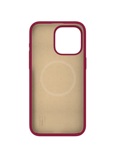 Silicone Case MagSafe iPhone 15PM Cranberry