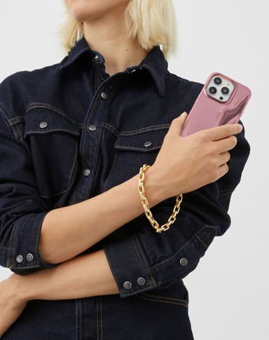 Mirror Case MagSafe iPhone 16PL Mirror Rose Pink