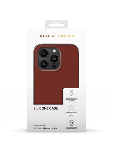 Silicone Case iPhone 14PR Dark Amber