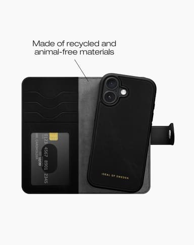 Magnet Wallet+ MagSafe iPhone 16PL Black