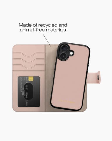 Magnet Wallet+ iPhone 16PL Pink