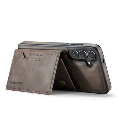 DG-Ming Magking K2 2i1 fodral Samsung Galaxy S25 - Coffee