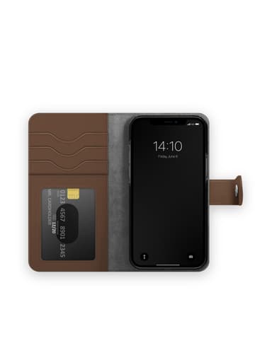 Magnet Wallet+ iPhone 12/12P Dark Brown