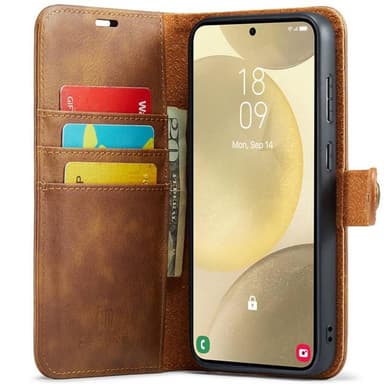 Mobilfodral DG-Ming 2i1 Samsung Galaxy S25 Plus - Brun
