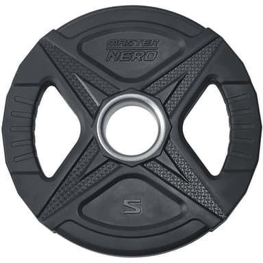 Master Fitness Nero Rubber Plate, Viktskivor gummerade 5 kg