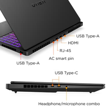 HP OMEN 16 MAX U9-275HX/32/1TB/5080 bärbar dator gaming