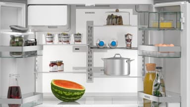 Siemens French Door Kyl/Frys KF96DPXEA (Svart rostfritt stål)