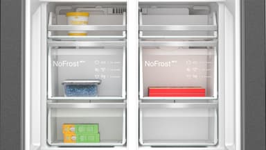 Siemens French Door Kyl/Frys KF96DPXEA (Svart rostfritt stål)