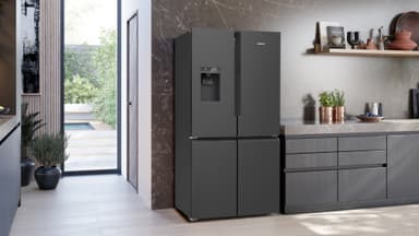 Siemens French Door Kyl/Frys KF96DPXEA (Svart rostfritt stål)