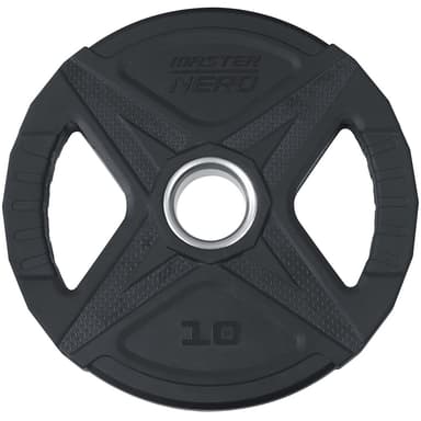 Master Fitness Nero Rubber Plate, Viktskivor gummerade 10 kg