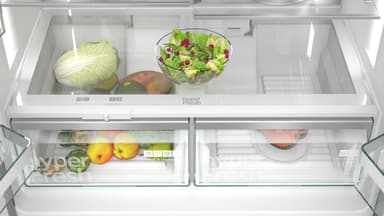 Siemens IQ500 French Door Kyl/Frys  KF96DAXEA (Svart rostfritt stål)