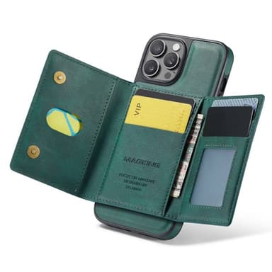 DG-Ming Magking K2 2i1 fodral iPhone 12 Pro - Petrol