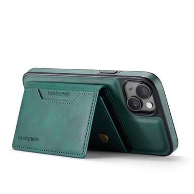 DG-Ming Magking K2 2i1 fodral iPhone 14 Plus - Petrol