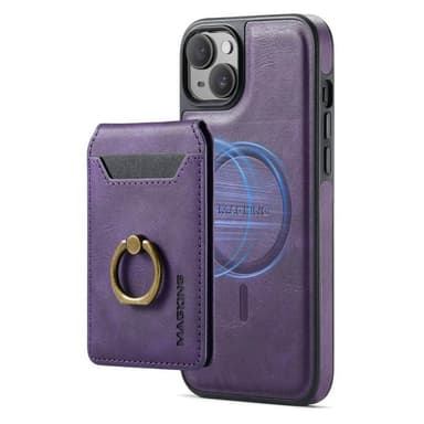 DG-Ming Magking K1 2i1 fodral iPhone 15 - Lila